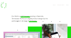 Desktop Screenshot of ericmotil.com